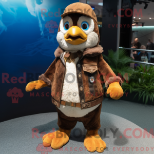 Máscara de Pinguim Brun com...