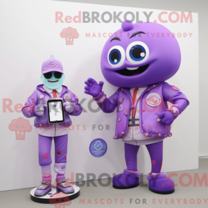 Lavender Candy Box mascot...