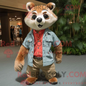 Figura de máscara de panda...