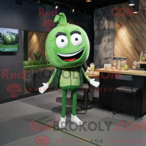 Forest Green Burgers mascot...