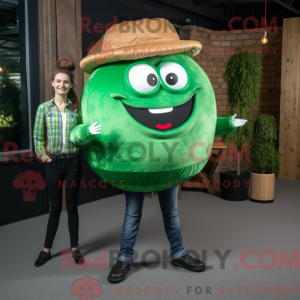 Forest Green Burgers mascot...