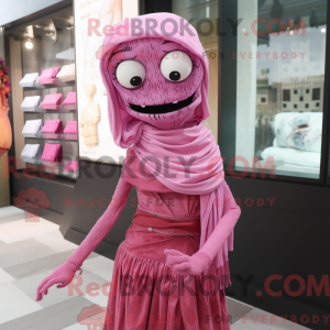 Rosa Untoter Maskottchen...