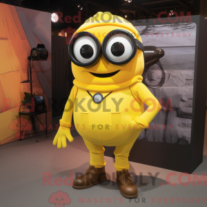 Mascotte de Cyclope jaune...