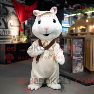 Disfraz de mascota White...