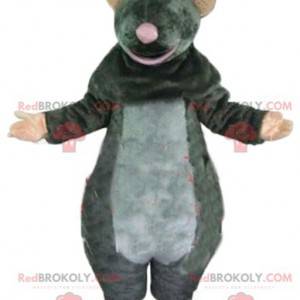 Ratatouille maskot slavný kreslený šedá krysa - Redbrokoly.com