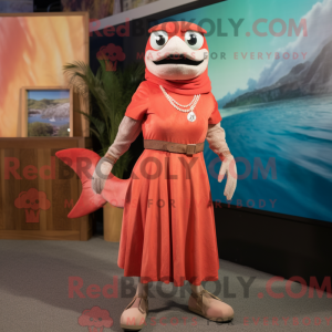 Rust laks maskot drak...