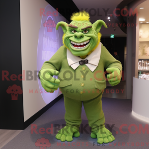 Uma figura de máscara de...