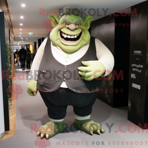 Ogre-mascottekostuumkarakte...