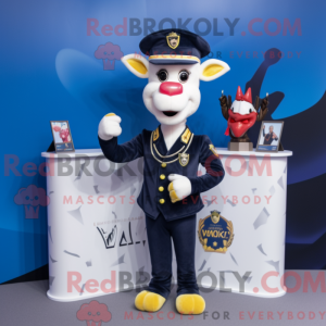 Navy Giraffe maskot...