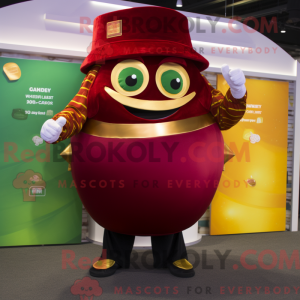 Personaggio mascotte Maroon...