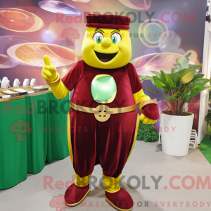 Personaggio mascotte Maroon...