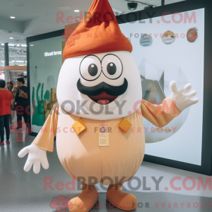 Tan Shakshuka maskot...