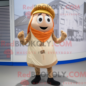 Tan Shakshuka maskot...
