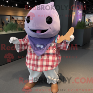 Lavender Stingray mascot...
