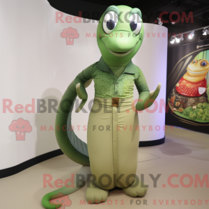 Olive Snake mascotte...