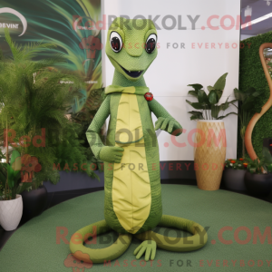 Olive Snake maskot...