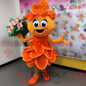 Postava maskota Orange...