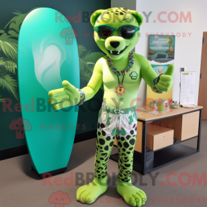 Disfraz de mascota Jaguar...