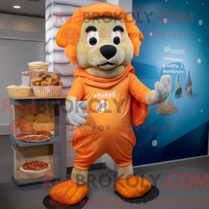Personaggio mascotte Orange...