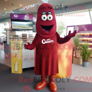 Maroon Currywurst...