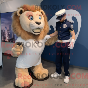 Navy Tamer Lion maskot...