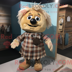 Tan Cod mascottekostuum...