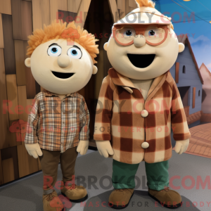 Tan Cod Maskottchen Kostüm...