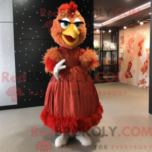 Rust Fried Chicken mascot...