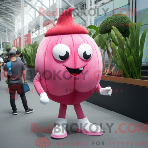 Rosa Beet maskotka pasuje...