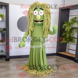 Olive Pesto Pasta mascot...