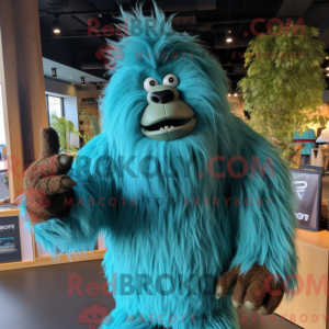 Blauwgroen Sasquatch...