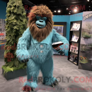 Blågrønn Sasquatch...