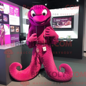 Máscara Magenta Anaconda...