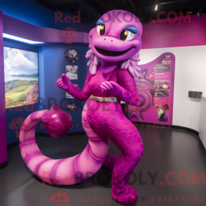 Máscara Magenta Anaconda...