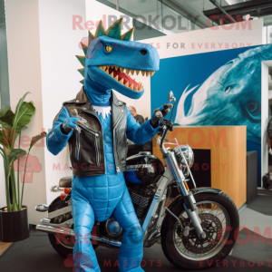 Cyan Spinosaurus...