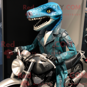 Cyan Spinosaurus...