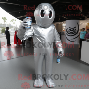 Silver Soda Can...