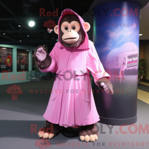Máscara rosa sjimpanse com...