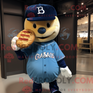 Blue Croissant mascot...