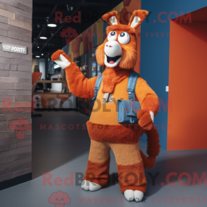 Rust Lama maskot drakt...