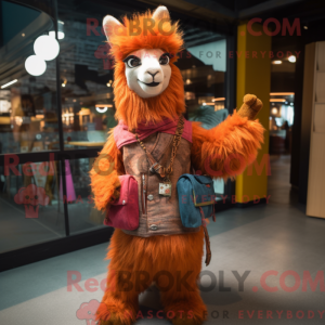 Costume de mascotte de lama...