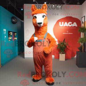 Costume de mascotte de lama...