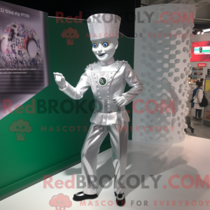 Silver Irish Dancer mascot...