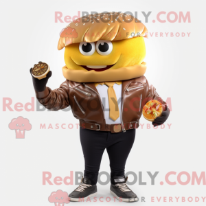 Máscara Gold Hamburger com...