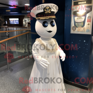 Navy Gyro mascot costume...