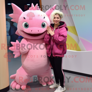 Disfraz de mascota Axolotl...