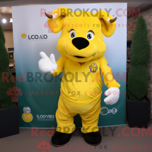 Citrongul Buffalo maskot...