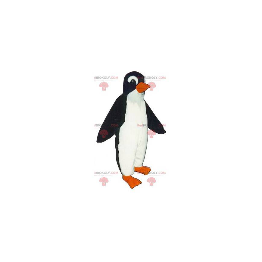Mascotte de pingouin de manchot très réaliste - Redbrokoly.com