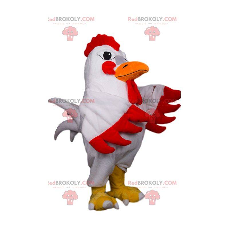 Animal mascot of the farmyard - Large hen