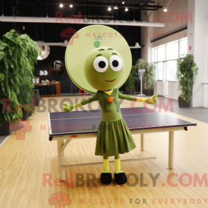 Disfraz de mascota de mesa...